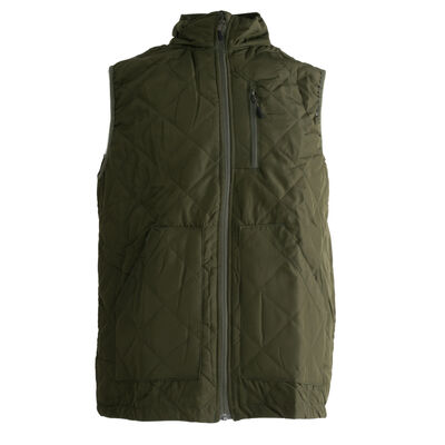 Italian OD Quilted Vest | New